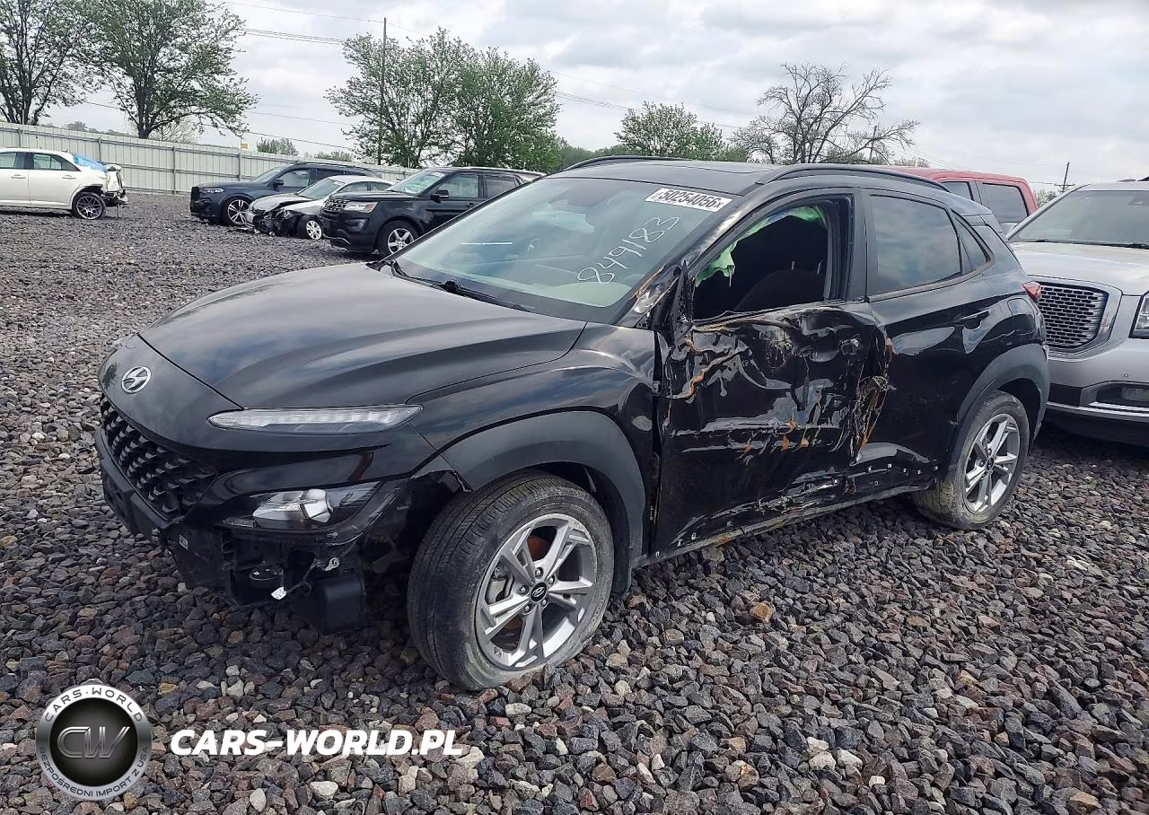 2022 Hyundai Kona Sel VIN:KM8K32AB4NU849183 - 1