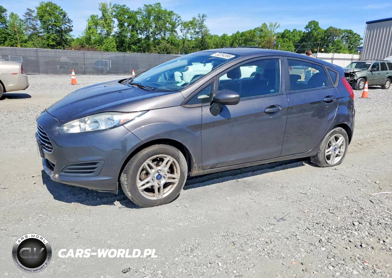 2017 Ford Fiesta Se VIN:3FADP4EJ8HM167436 - 1