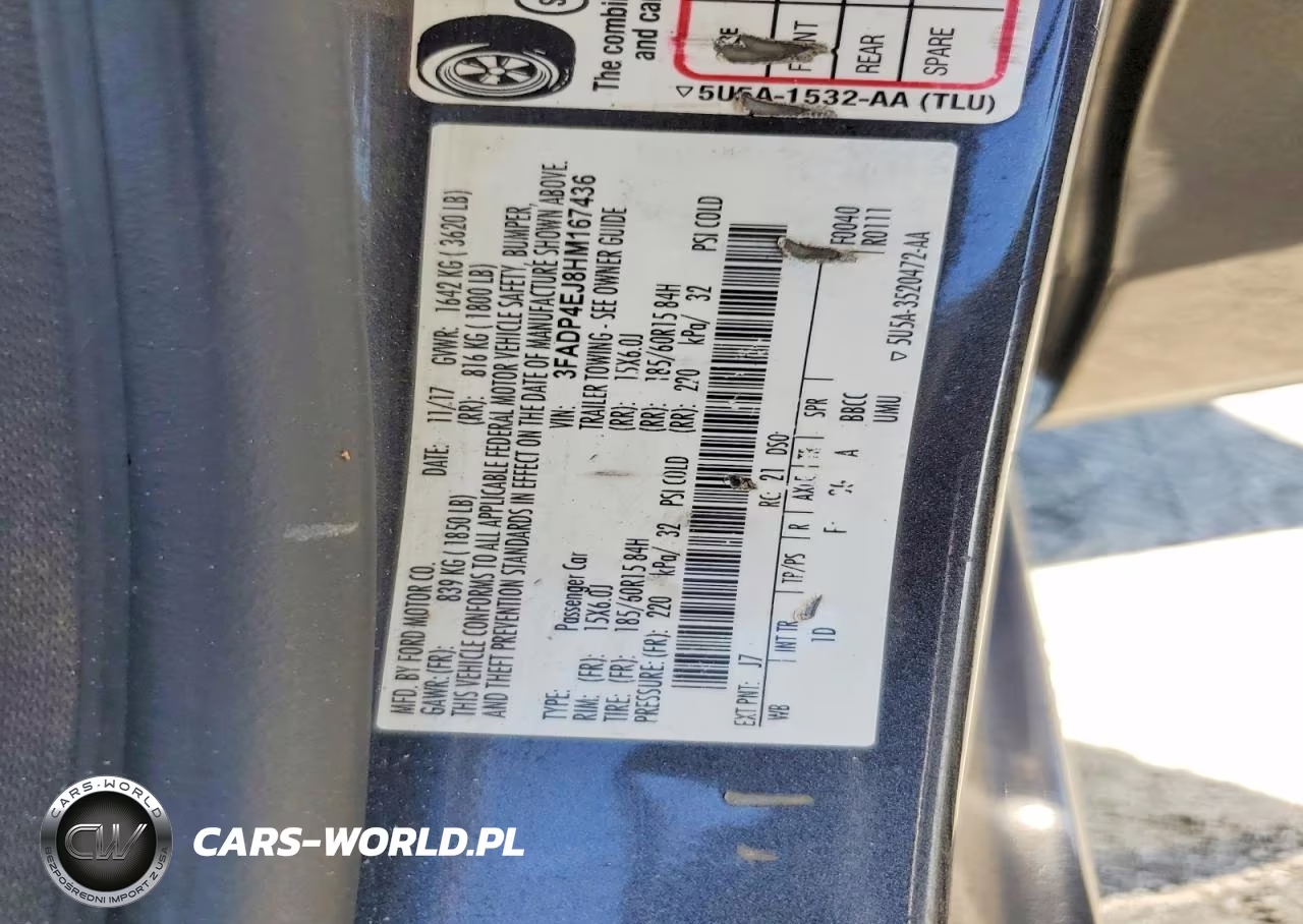 2017 Ford Fiesta Se VIN:3FADP4EJ8HM167436 - 12