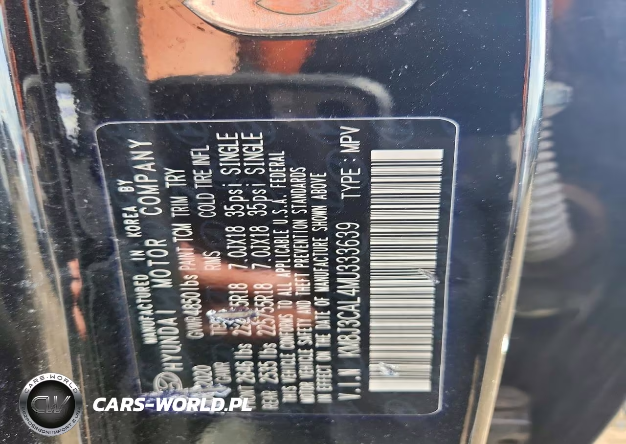 2021 Hyundai Tucson Sel VIN:KM8J3CAL4MU333639 - 13