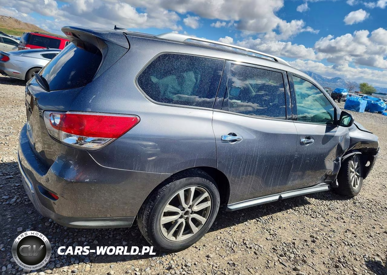 2015 Nissan Pathfinder S VIN:5N1AR2MN7FC602134 - 3