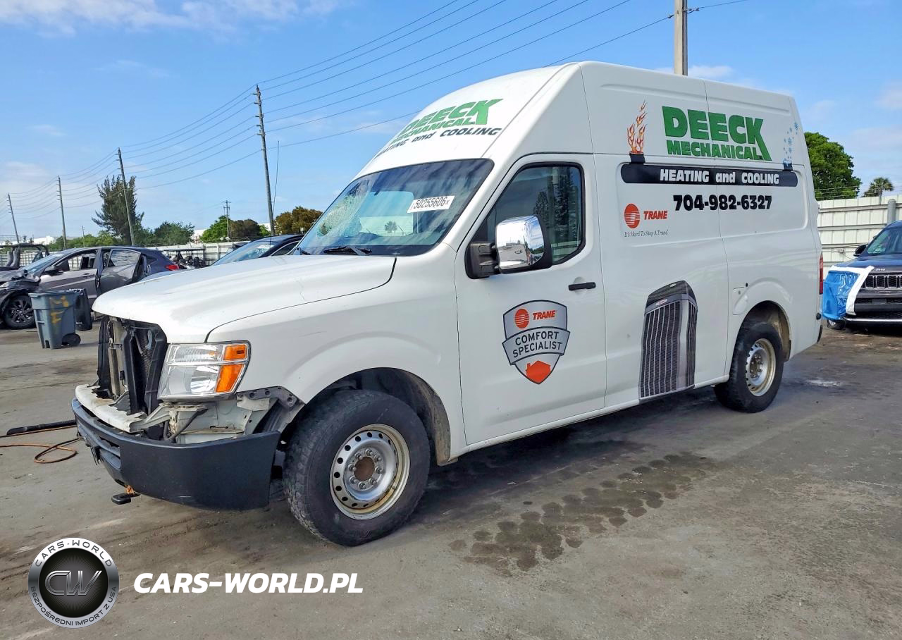 2019 Nissan Nv 2500 Delivery Van
