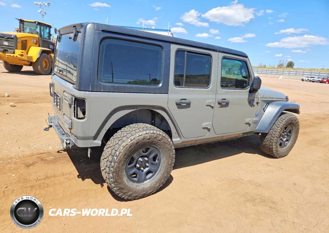 2019 Jeep Wrangler Unlimited Sport VIN:1C4HJXDG7KW641825 - 3