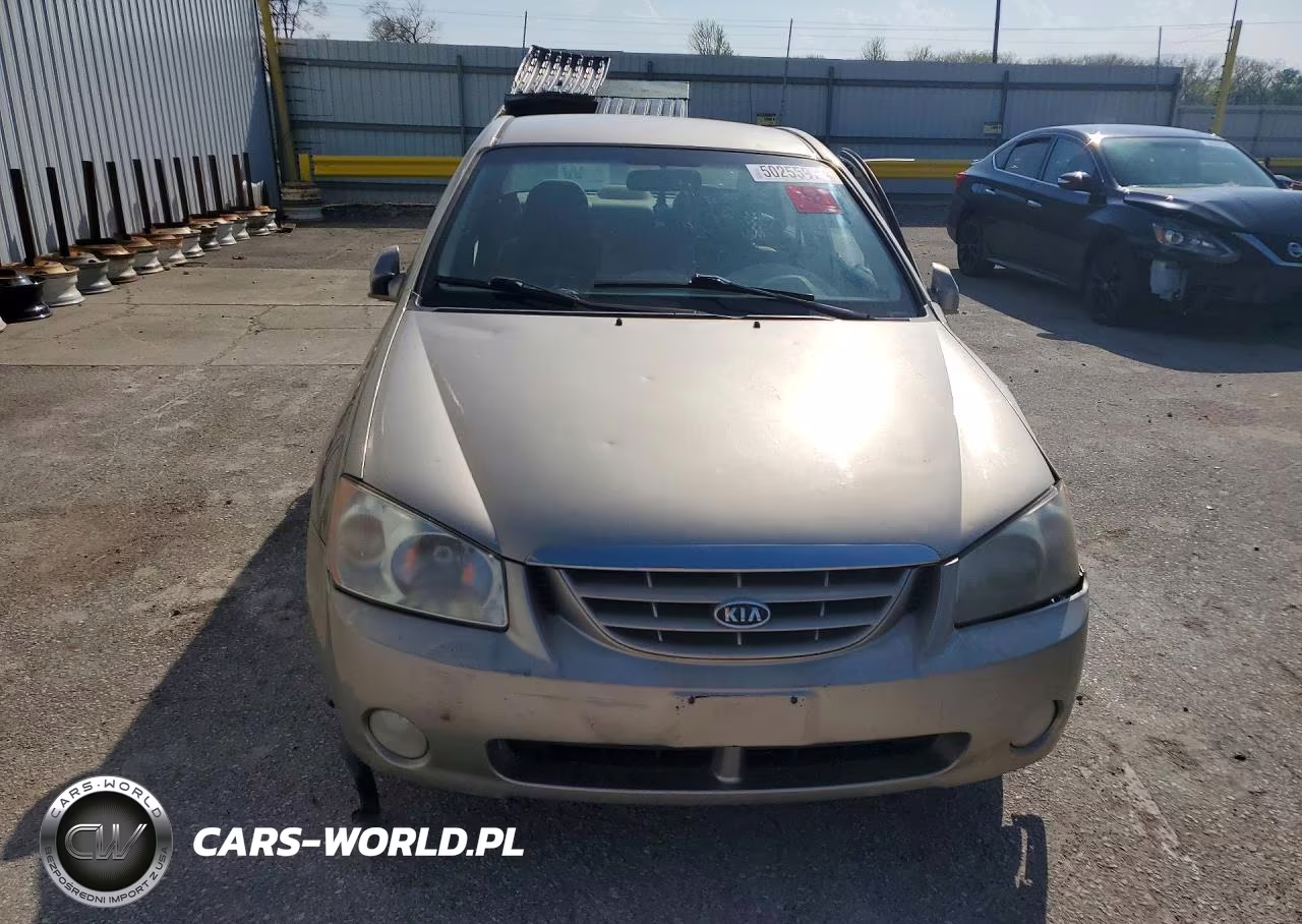 2005 Kia Spectra Lx VIN:KNAFE121055090670 - 5