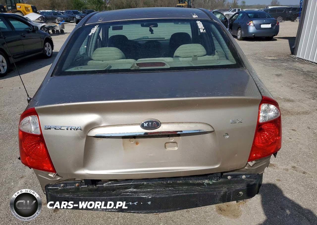 2005 Kia Spectra Lx VIN:KNAFE121055090670 - 6