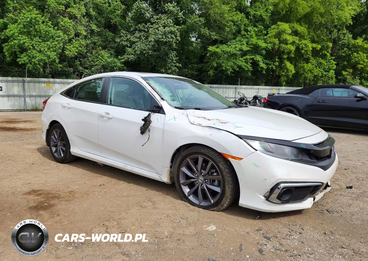 2019 Honda Civic Ex VIN:19XFC1F33KE014655 - 4