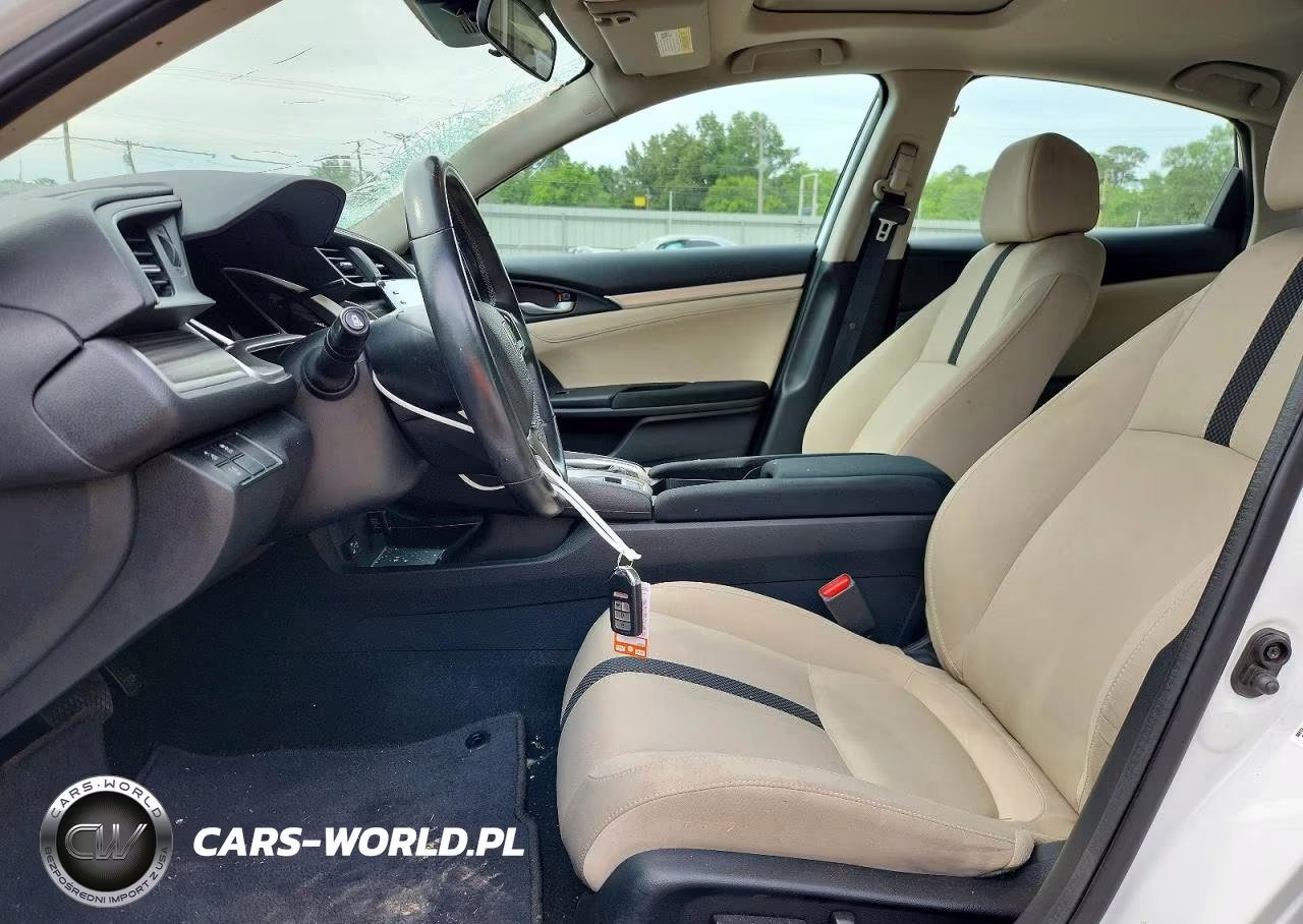 2019 Honda Civic Ex VIN:19XFC1F33KE014655 - 7