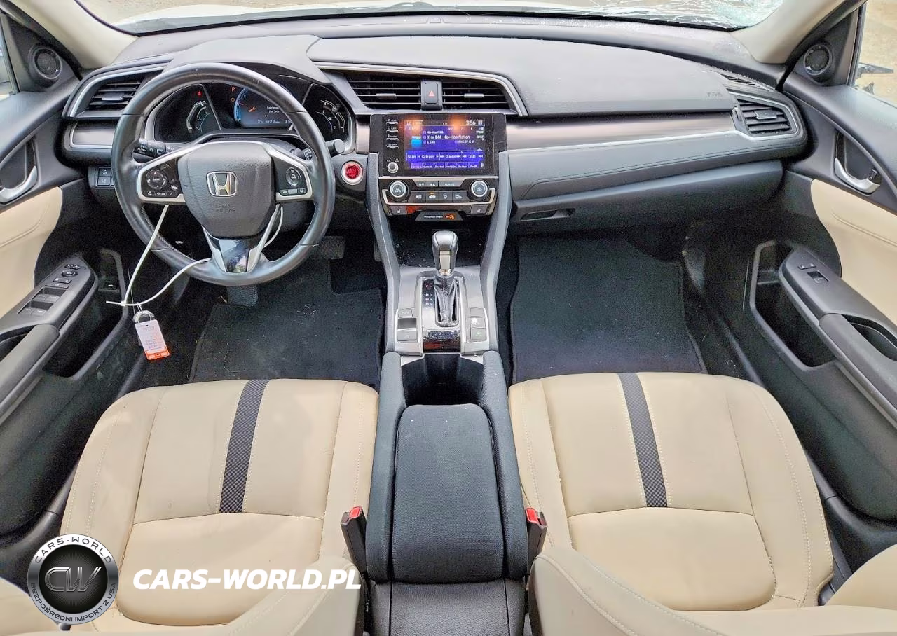 2019 Honda Civic Ex VIN:19XFC1F33KE014655 - 8