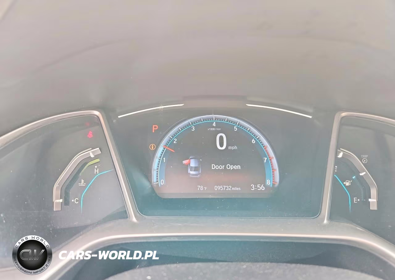 2019 Honda Civic Ex VIN:19XFC1F33KE014655 - 9