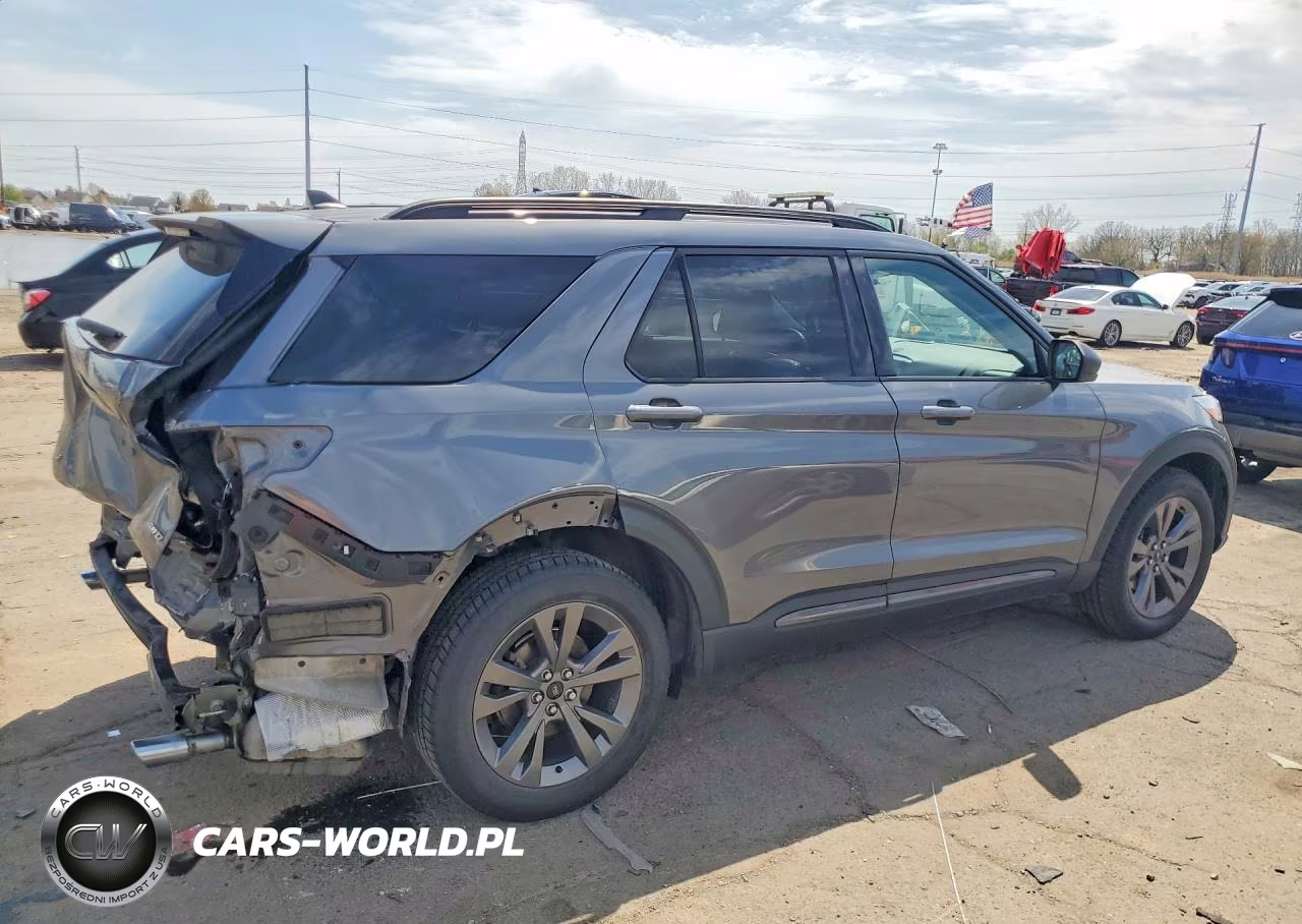 2021 Ford Explorer Xlt VIN:1FMSK8DH3MGB87616 - 3