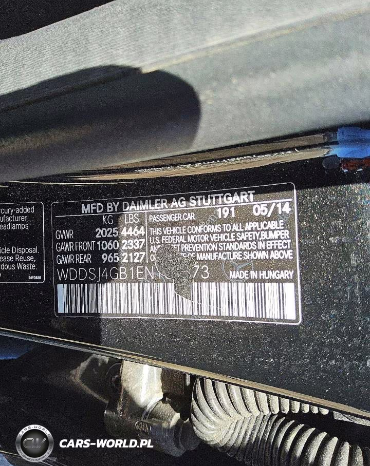 2014 Mercedes-Benz Cla 250 4Matic VIN:WDDSJ4GB1EN100273 - 5