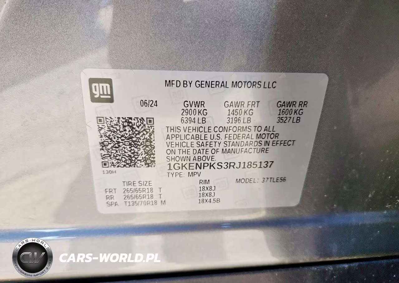 2024 GMC Acadia At4 VIN:1GKENPKS3RJ185137 - 14