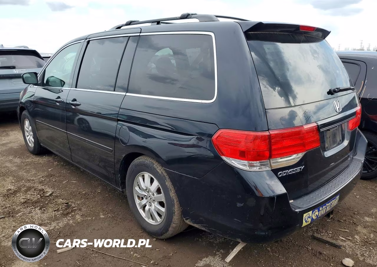 2009 Honda Odyssey Exl VIN:5FNRL38719B002081 - 2