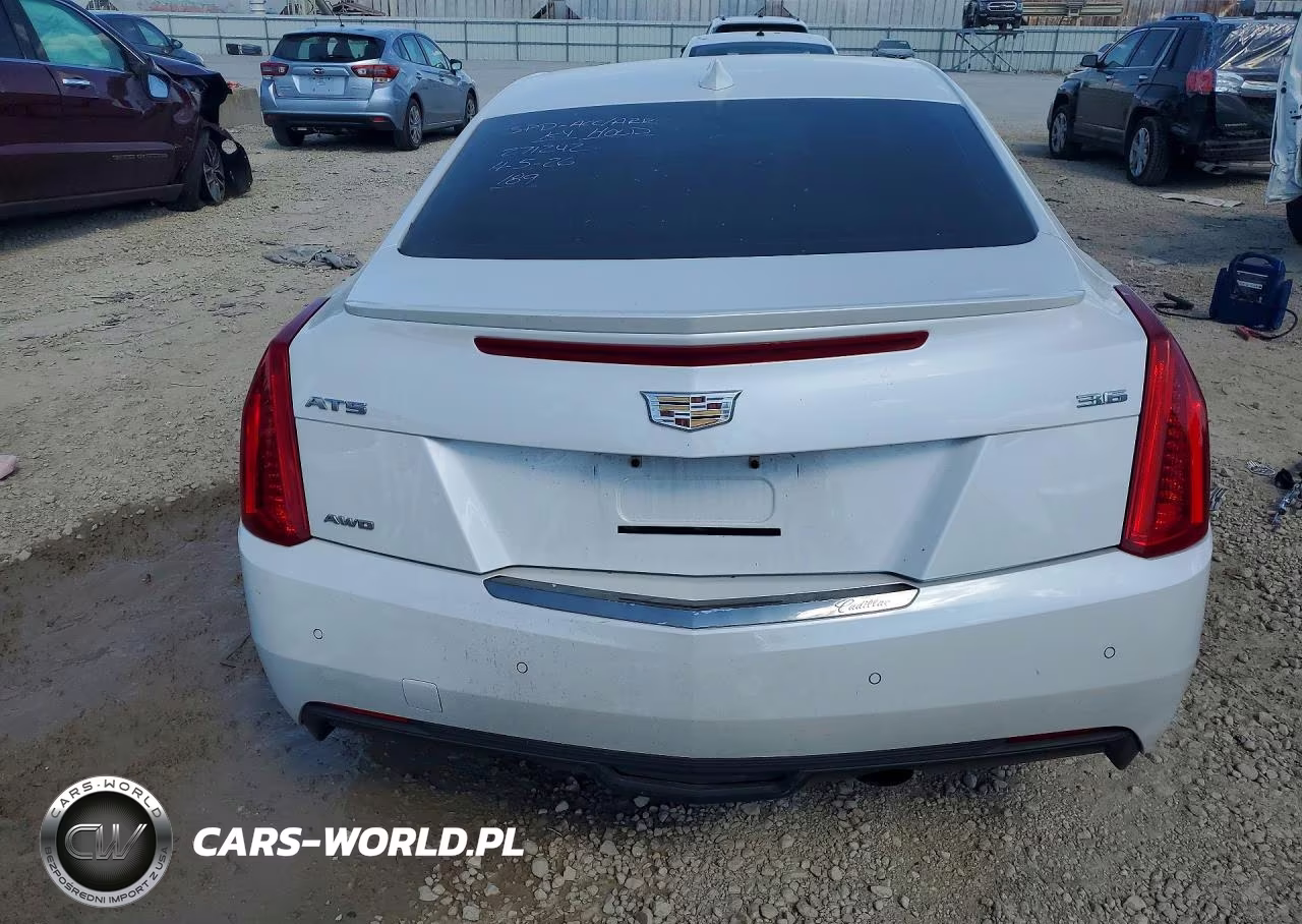 2017 Cadillac Ats Premium Luxury VIN:1G6AK1RS9H0202410 - 6