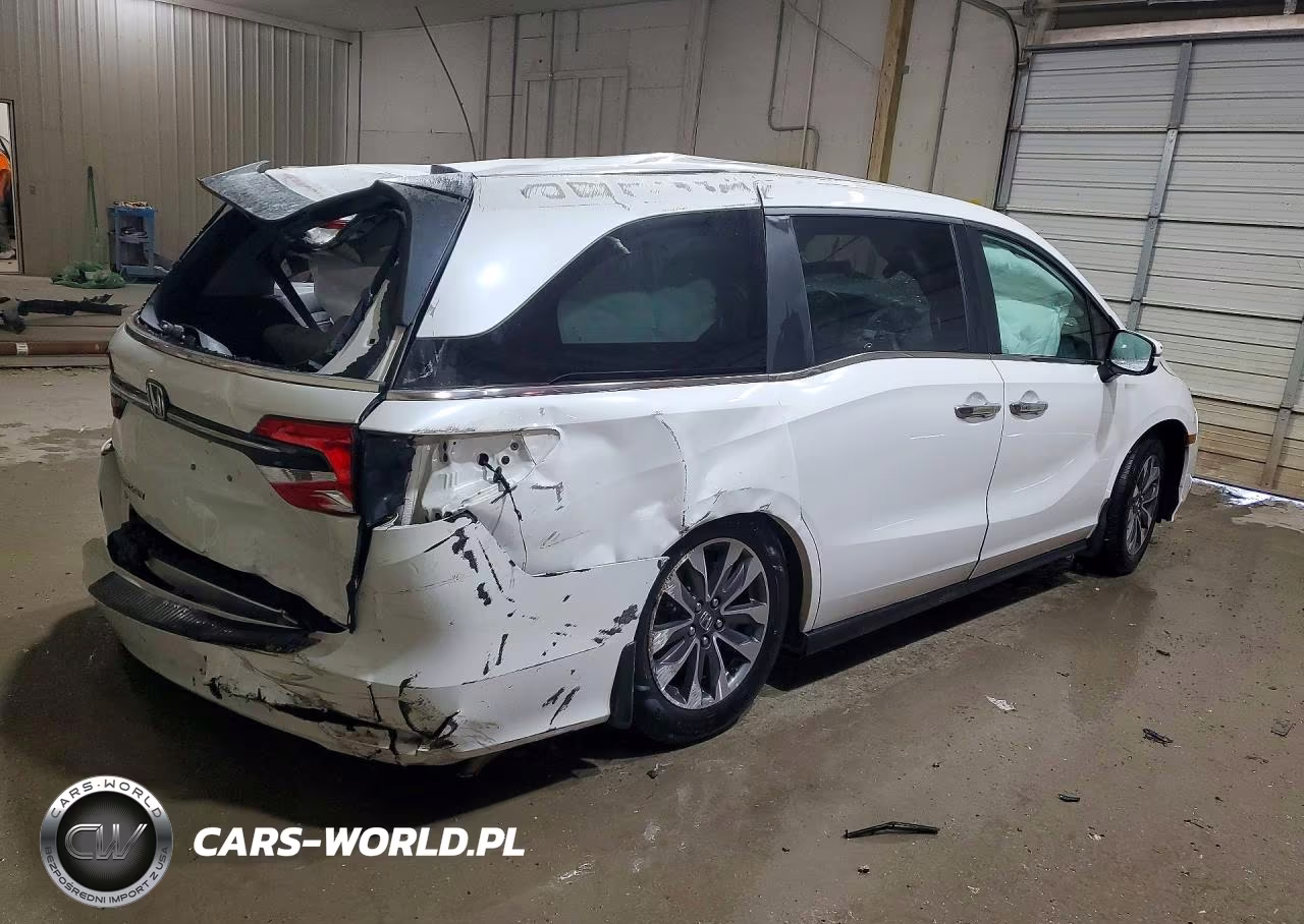 2022 Honda Odyssey Exl VIN:5FNRL6H70NB004450 - 3