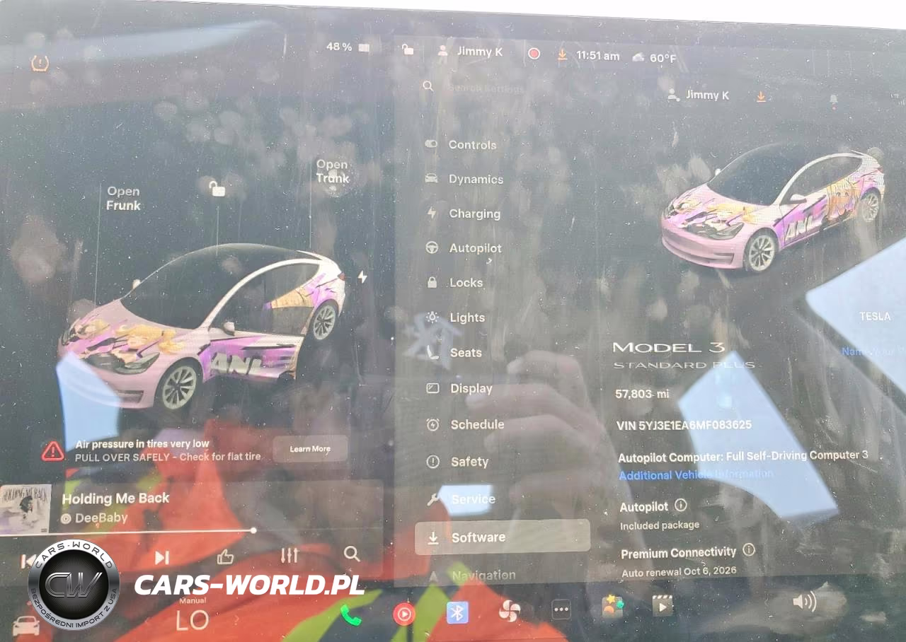 2021 Tesla Model 3 VIN:5YJ3E1EA6MF083625 - 9