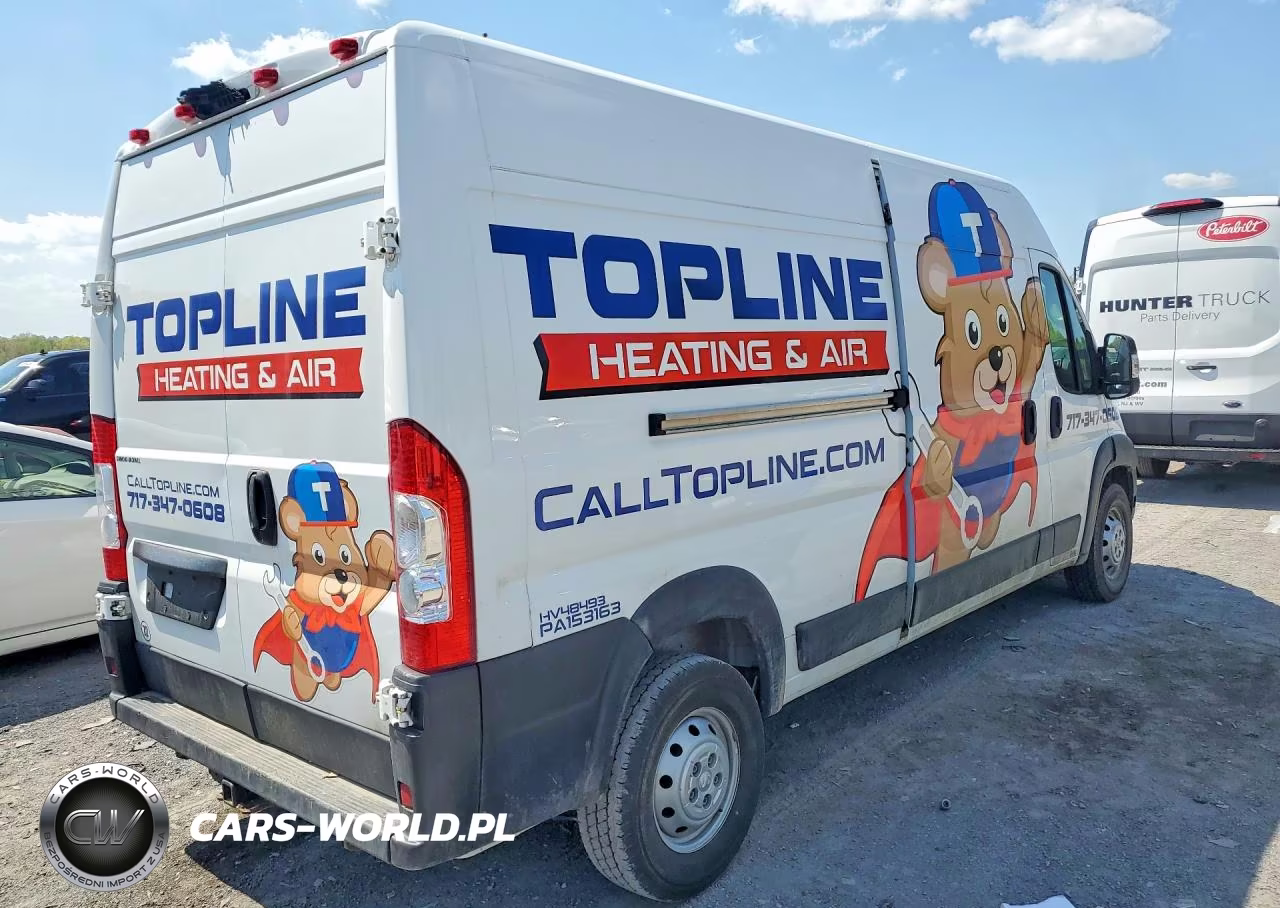 2023 Ram Promaster 3500 3500 High VIN:3C6MRVHG1PE574279 - 3