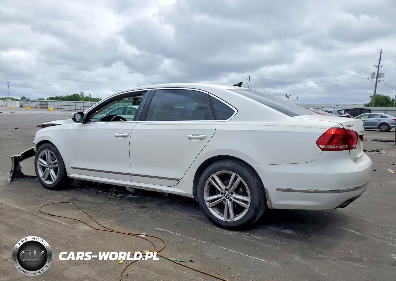 2014 Volkswagen Passat Sel VIN:1VWCN7A35EC119861 - 2