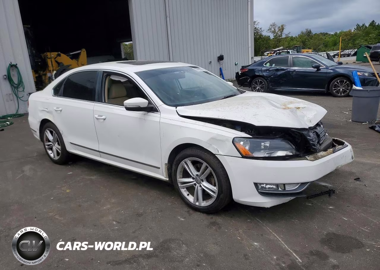 2014 Volkswagen Passat Sel VIN:1VWCN7A35EC119861 - 4