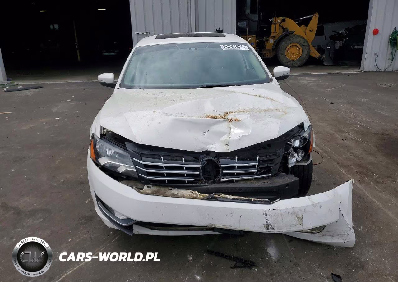 2014 Volkswagen Passat Sel VIN:1VWCN7A35EC119861 - 5