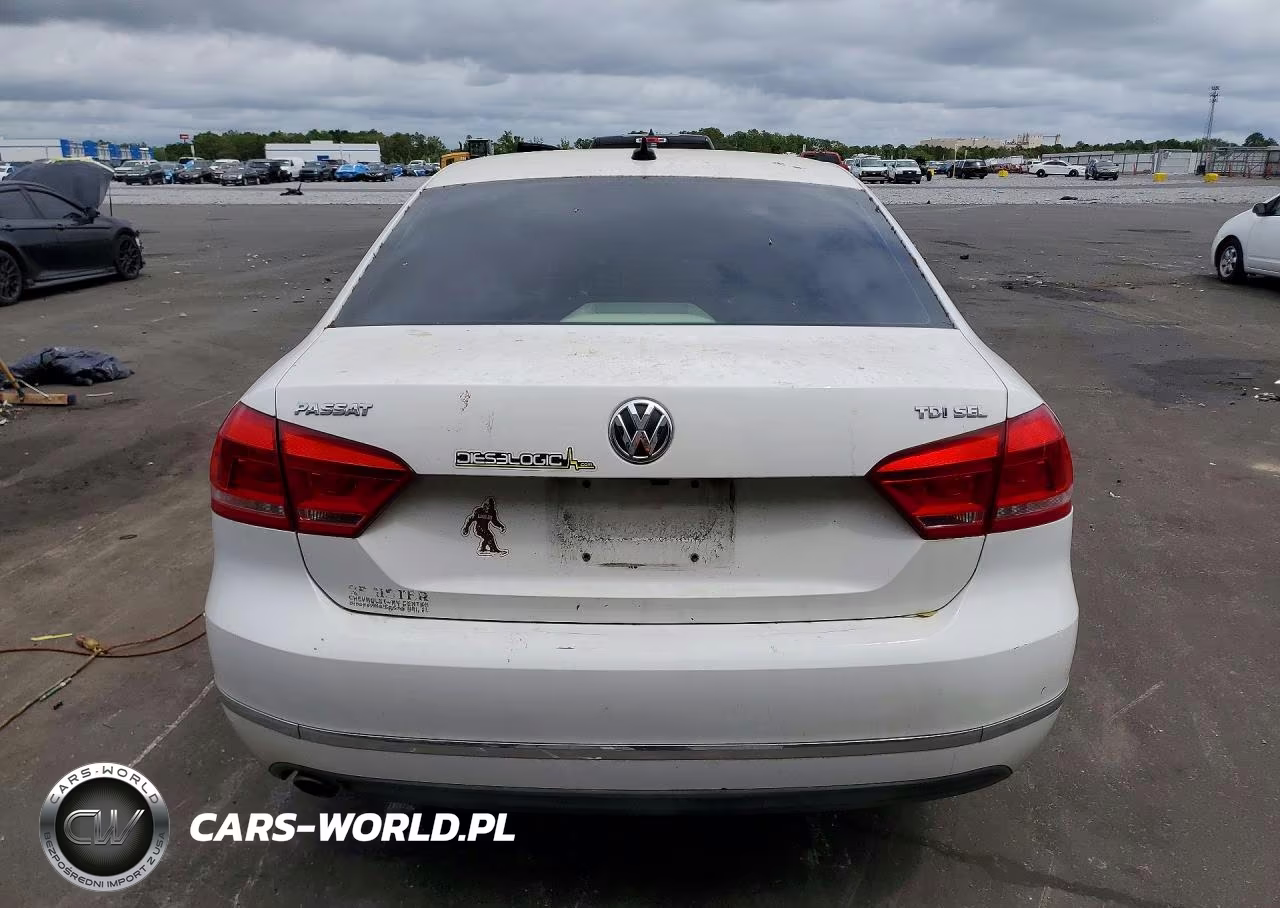 2014 Volkswagen Passat Sel VIN:1VWCN7A35EC119861 - 6