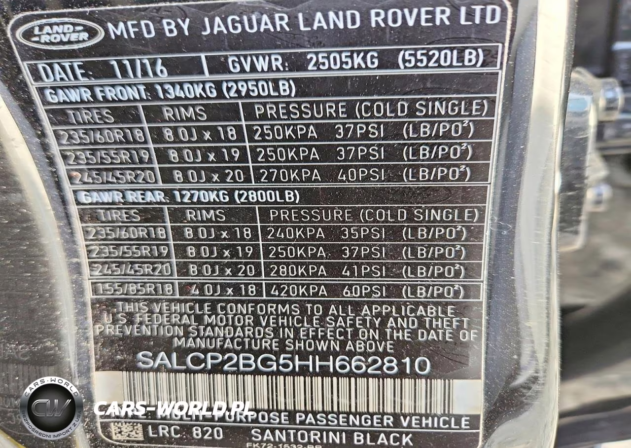 2017 Land Rover Discovery Sport Se VIN:SALCP2BG5HH662810 - 12