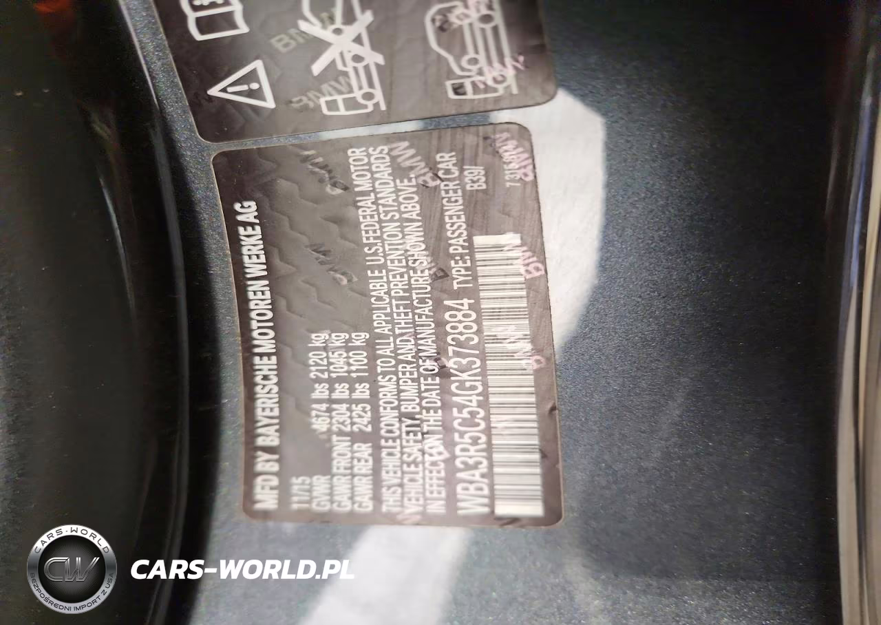 2016 BMW 435 Xi VIN:WBA3R5C54GK373884 - 12