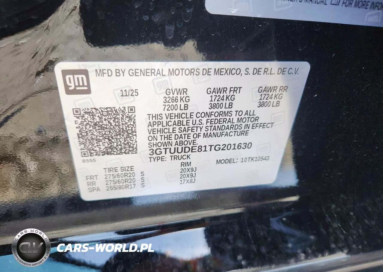 2026 GMC Sierra K1500 Slt VIN:3GTUUDE81TG201630 - 12