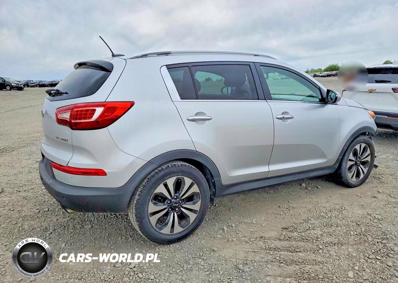 2013 Kia Sportage Sx VIN:KNDPC3A60D7505379 - 3
