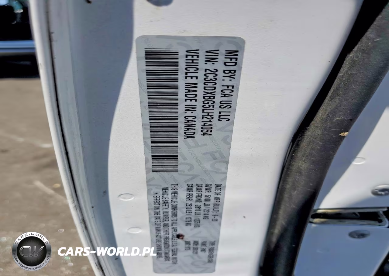 2020 Dodge Charger Sxt VIN:2C3CDXBG5LH214054 - 13