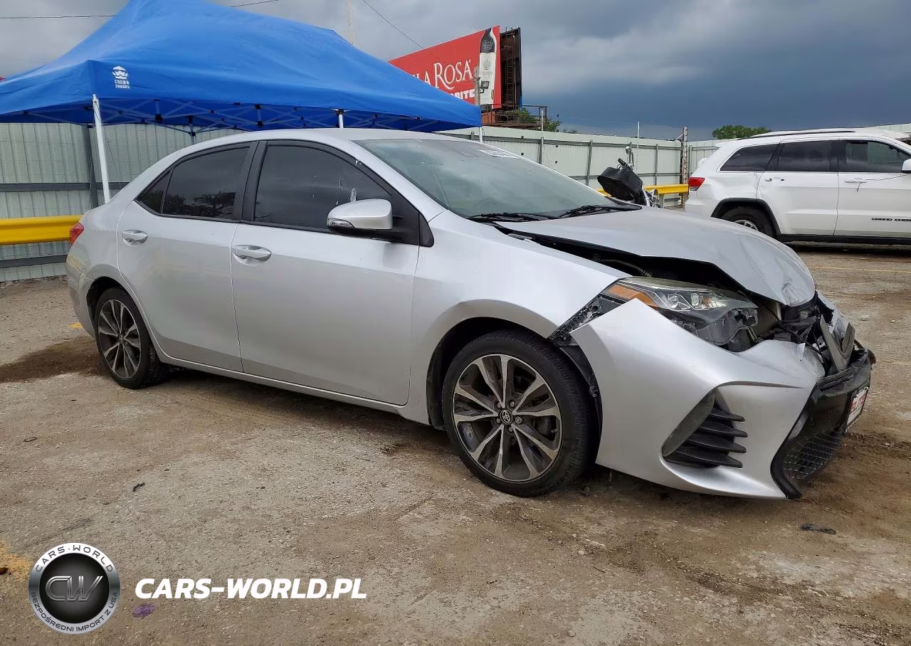 2019 Toyota Corolla Se VIN:2T1BURHE7KC244657 - 4