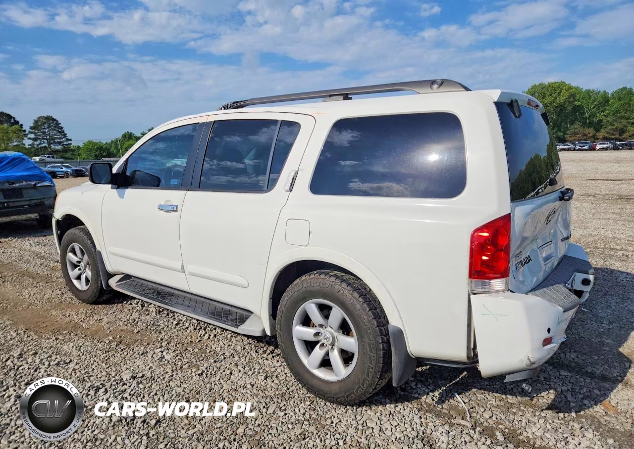 2010 Nissan Armada Se VIN:5N1BA0ND3AN621217 - 2