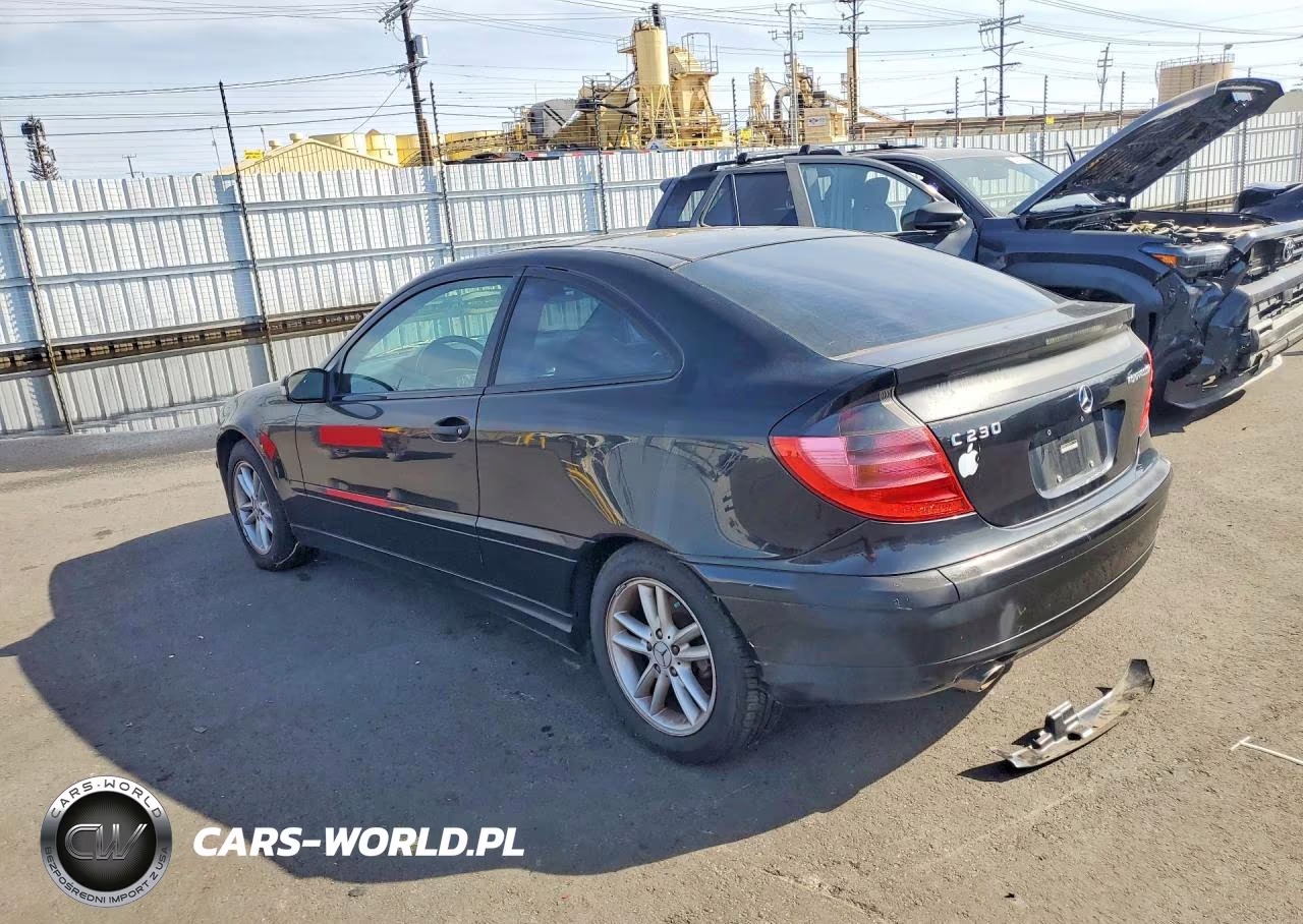 2002 Mercedes-Benz C 230K Sport Coupe VIN:WDBRN47J12A254519 - 2