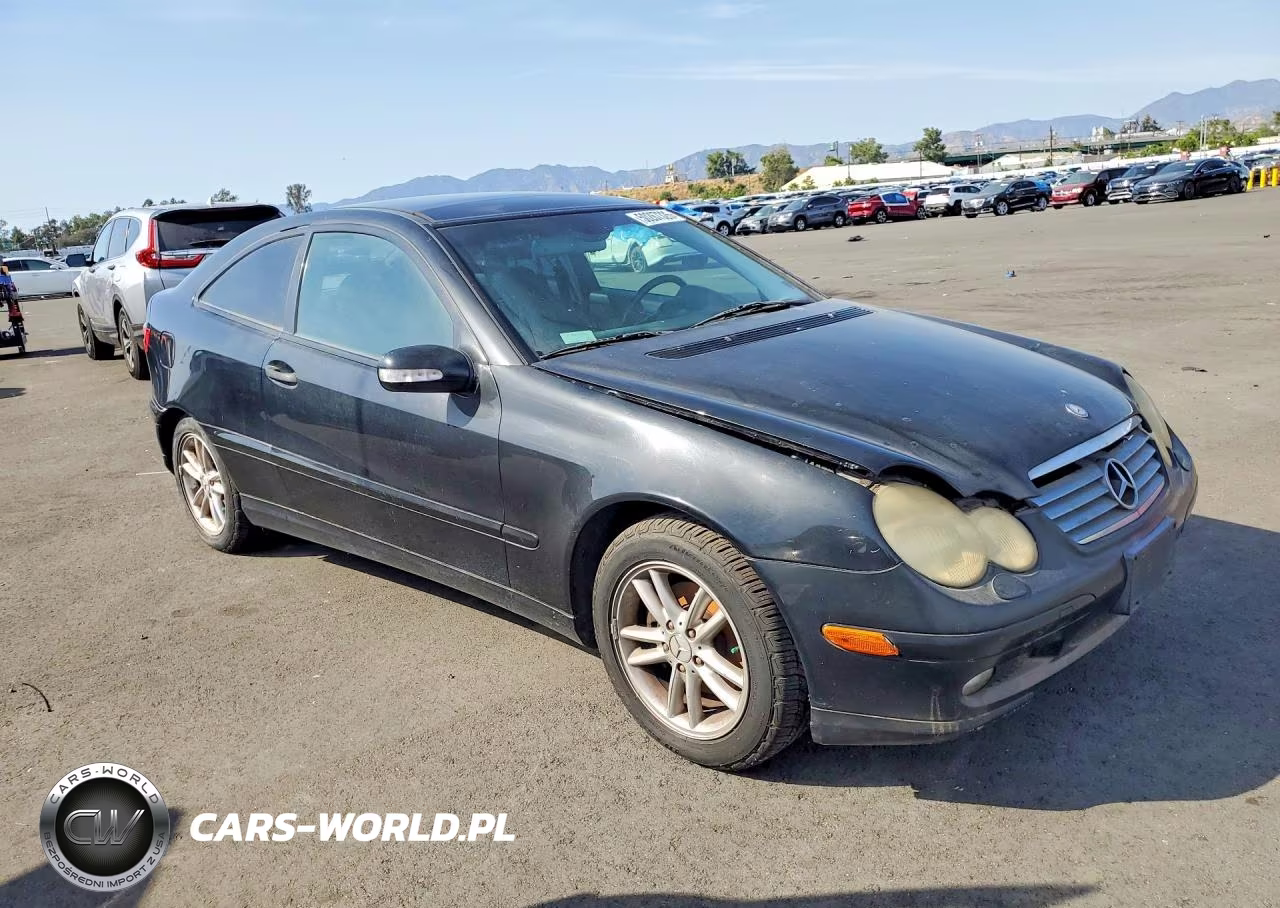 2002 Mercedes-Benz C 230K Sport Coupe VIN:WDBRN47J12A254519 - 4