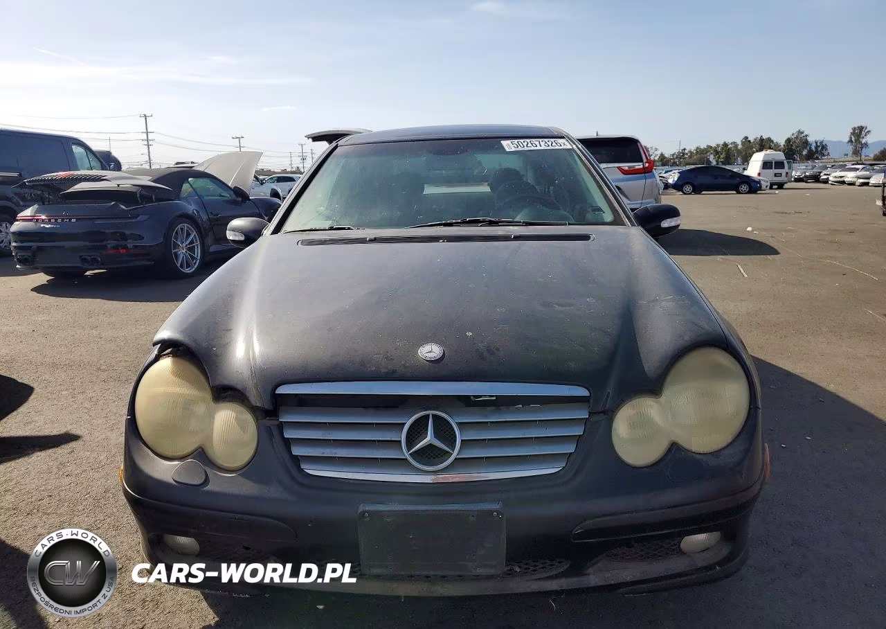 2002 Mercedes-Benz C 230K Sport Coupe VIN:WDBRN47J12A254519 - 5