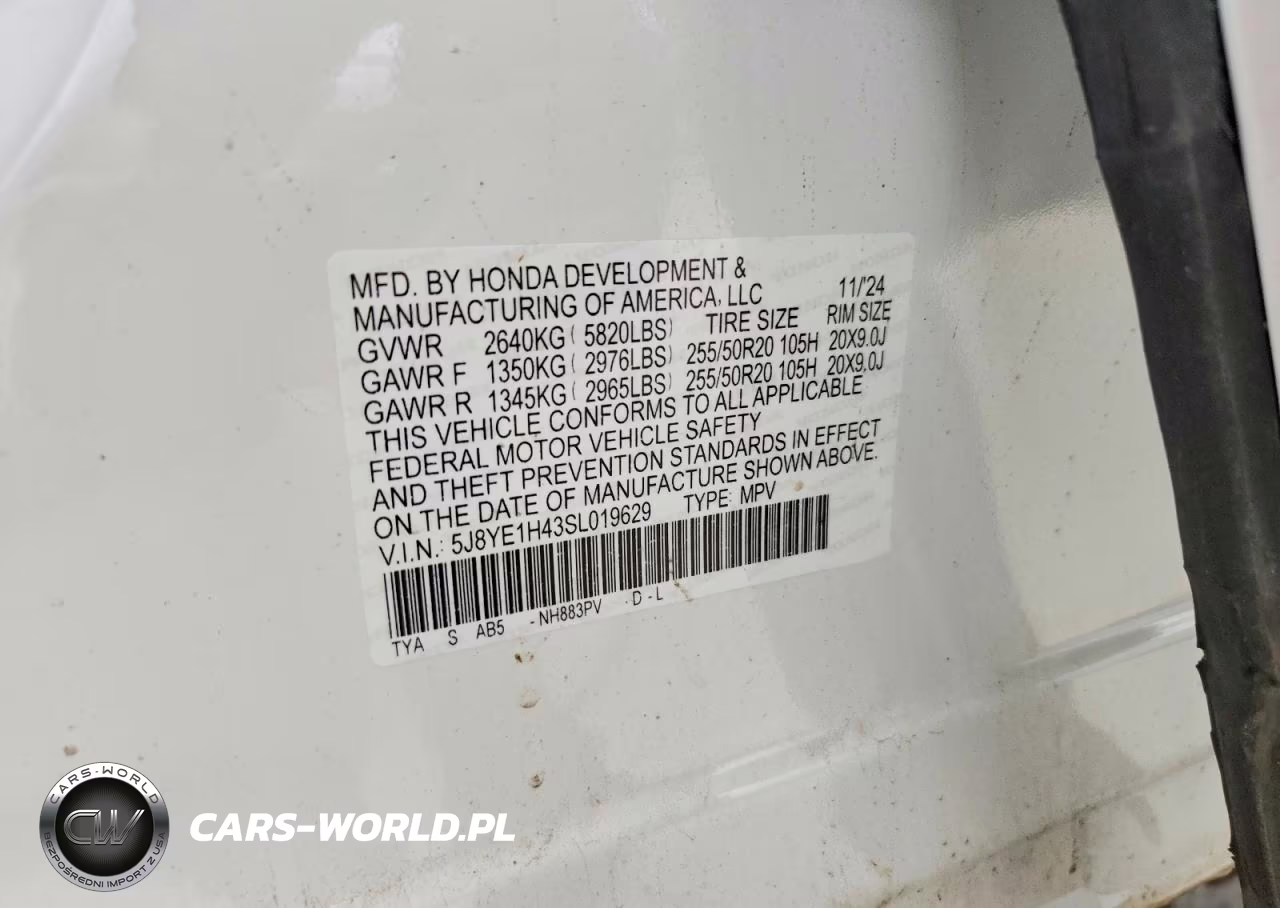 2025 Acura Mdx Awd VIN:5J8YE1H43SL019629 - 12