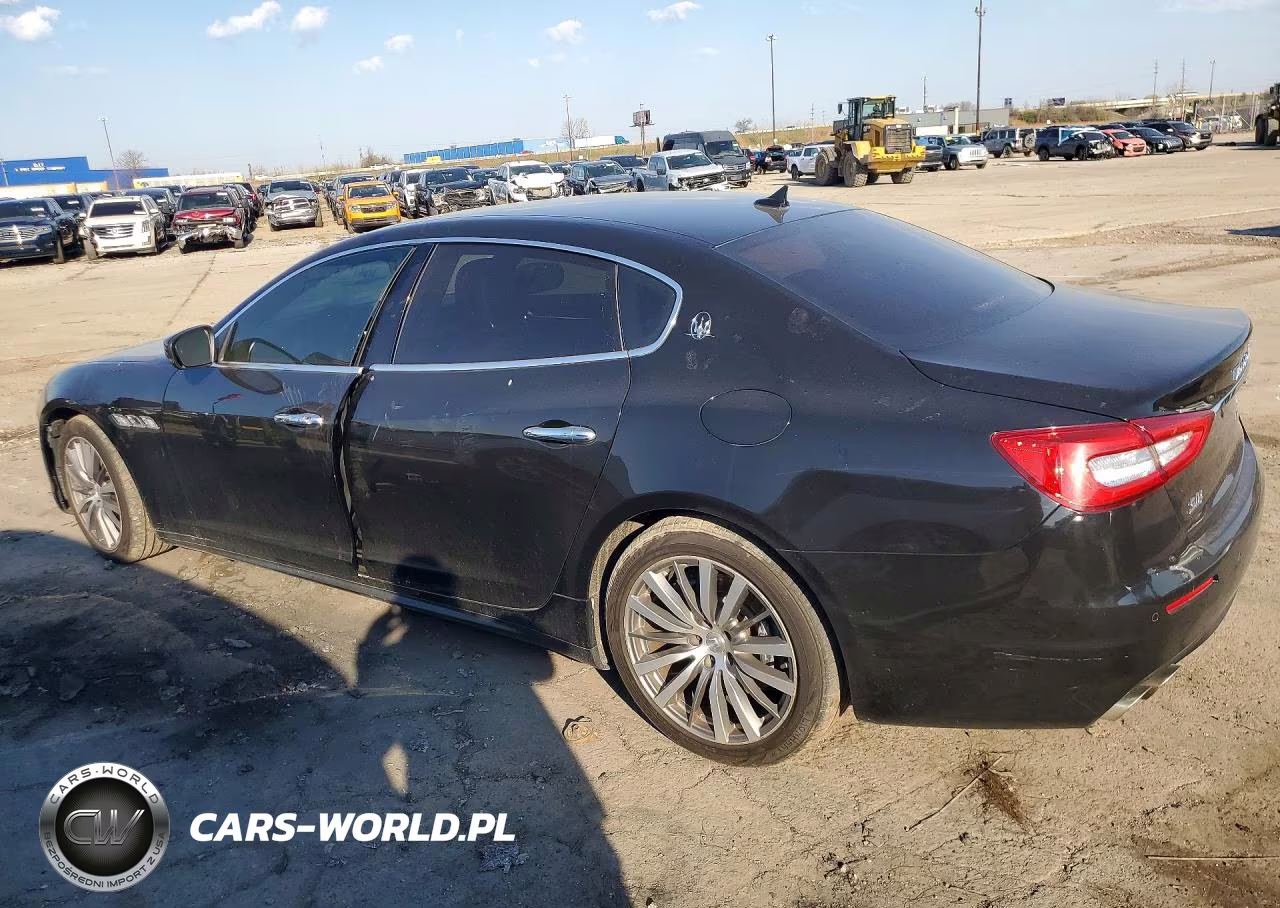 2017 Maserati Quattroporte S VIN:ZAM56RRAXH1224012 - 2