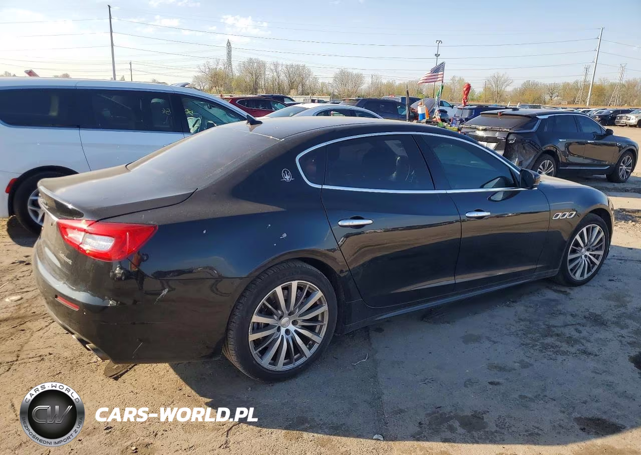 2017 Maserati Quattroporte S VIN:ZAM56RRAXH1224012 - 3