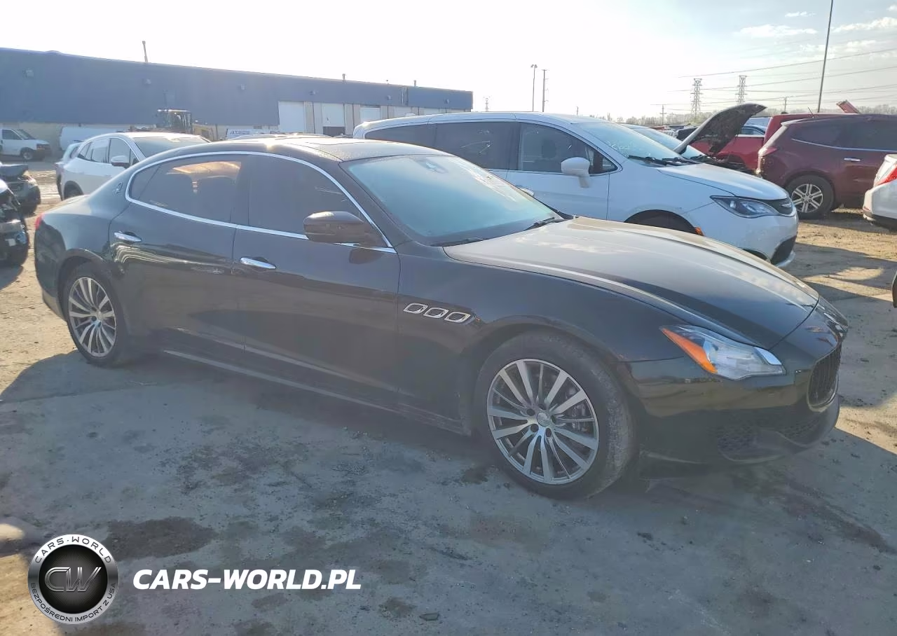 2017 Maserati Quattroporte S VIN:ZAM56RRAXH1224012 - 4