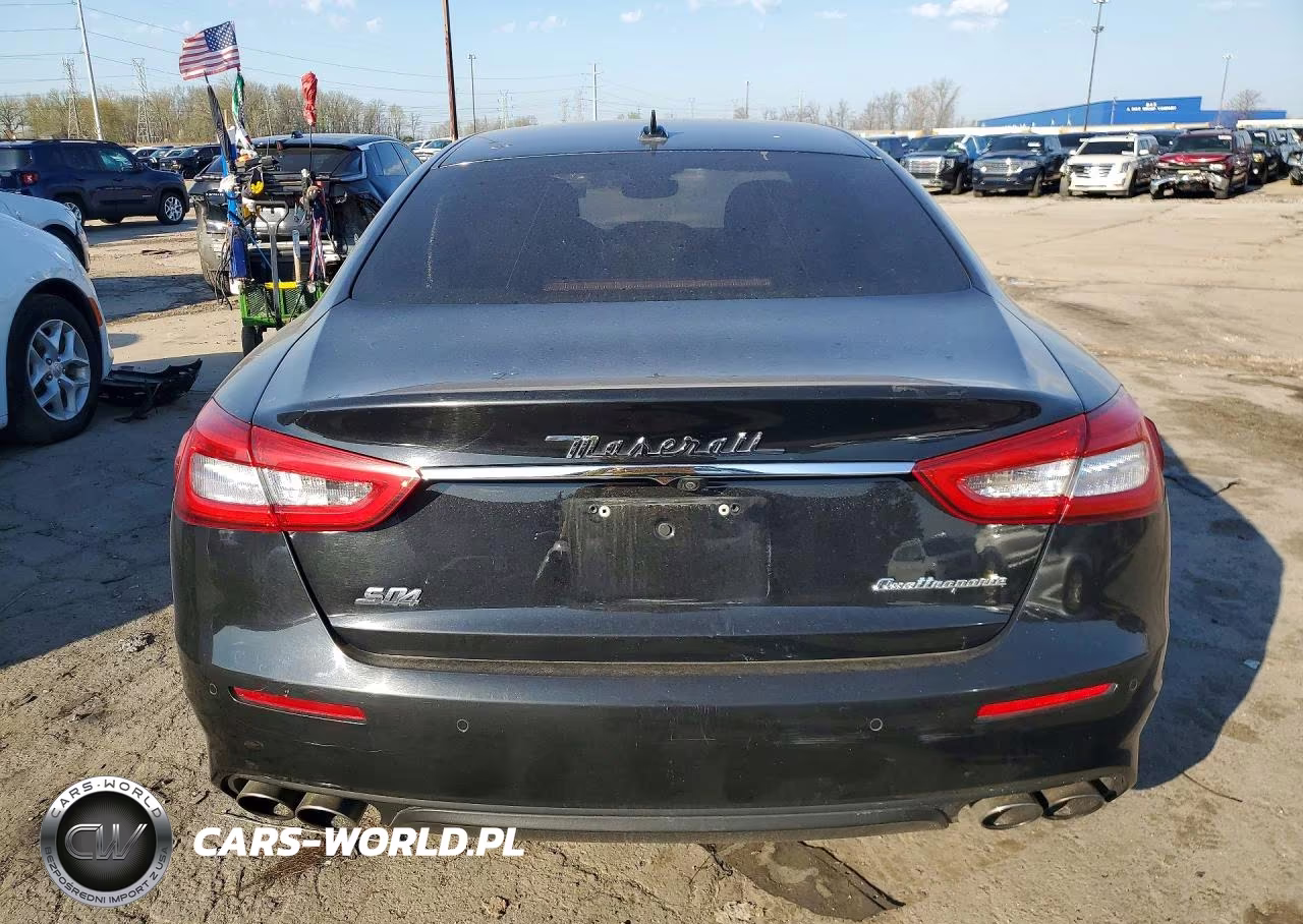 2017 Maserati Quattroporte S VIN:ZAM56RRAXH1224012 - 6