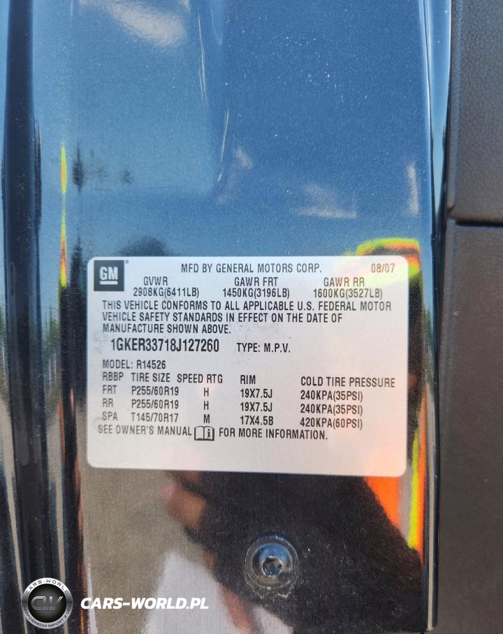 2008 GMC Acadia Slt-2 VIN:1GKER33718J127260 - 13