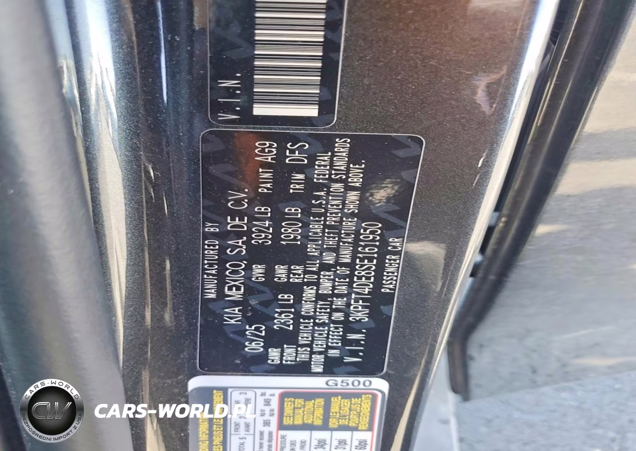 2025 Kia K4 Lxs VIN:3KPFT4DE8SE161950 - 13