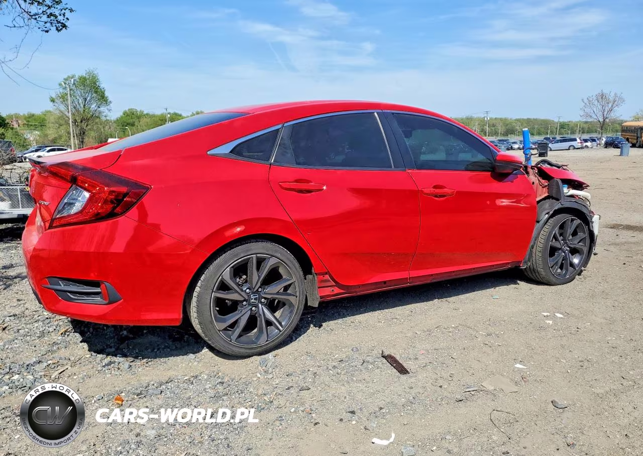 2019 Honda Civic Sport VIN:2HGFC2F83KH601932 - 3