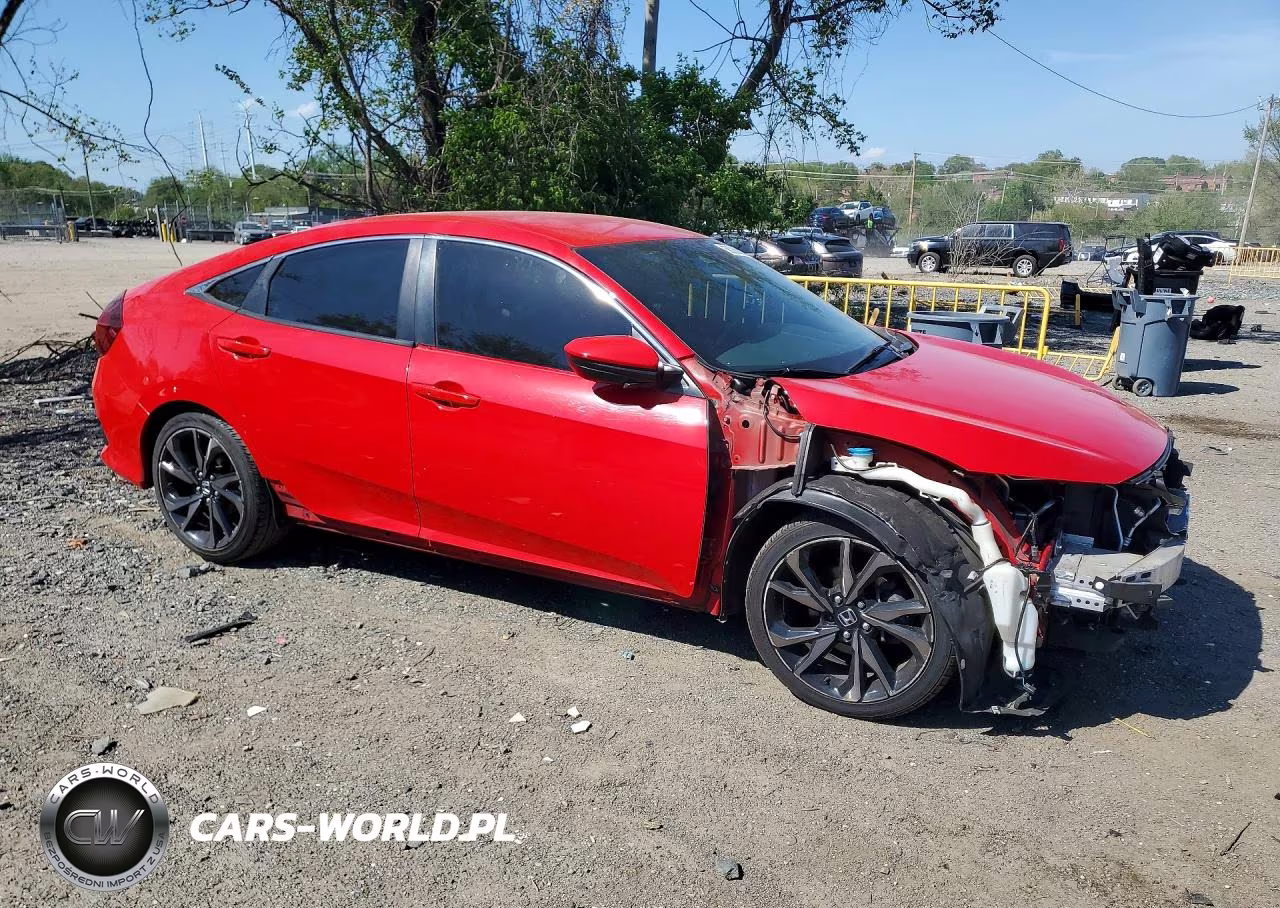 2019 Honda Civic Sport VIN:2HGFC2F83KH601932 - 4