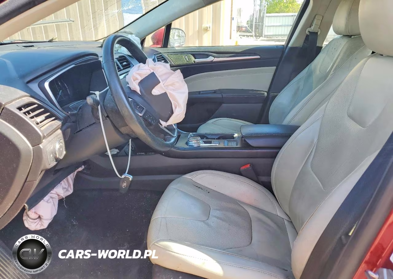 2017 Ford Fusion Titanium Hev VIN:3FA6P0RU5HR375492 - 7
