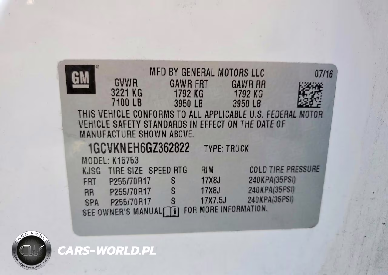 2016 Chevrolet Silverado K1500 VIN:1GCVKNEH6GZ362822 - 13