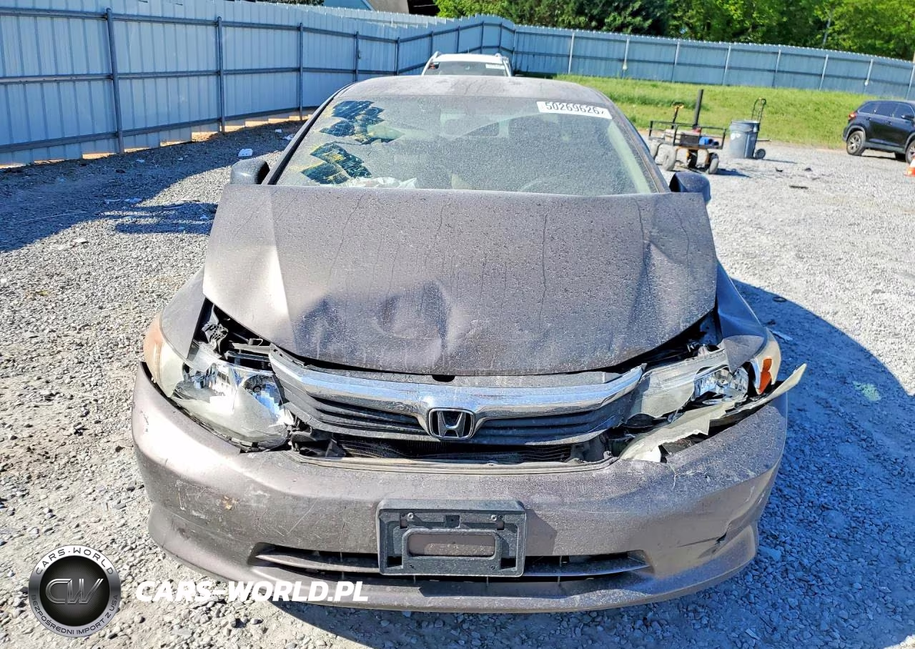 2012 Honda Civic Lx VIN:2HGFB2F55CH509392 - 5