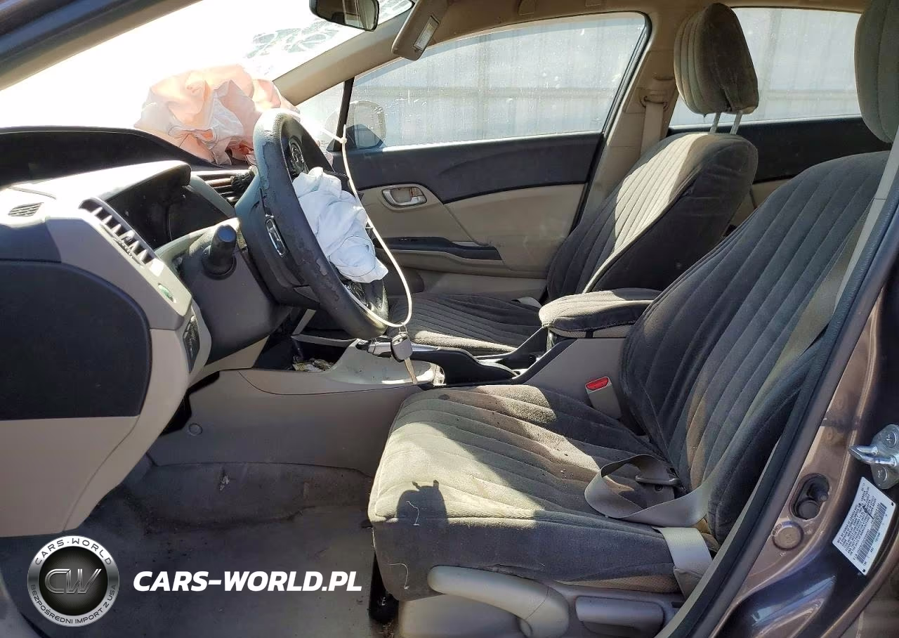 2012 Honda Civic Lx VIN:2HGFB2F55CH509392 - 7