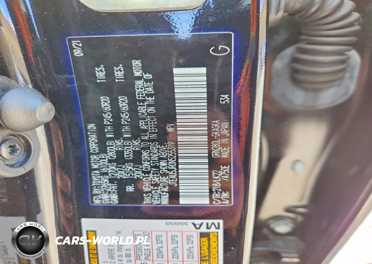 2022 Toyota 4Runner Trd Sport VIN:JTEAU5JR0N5255319 - 13