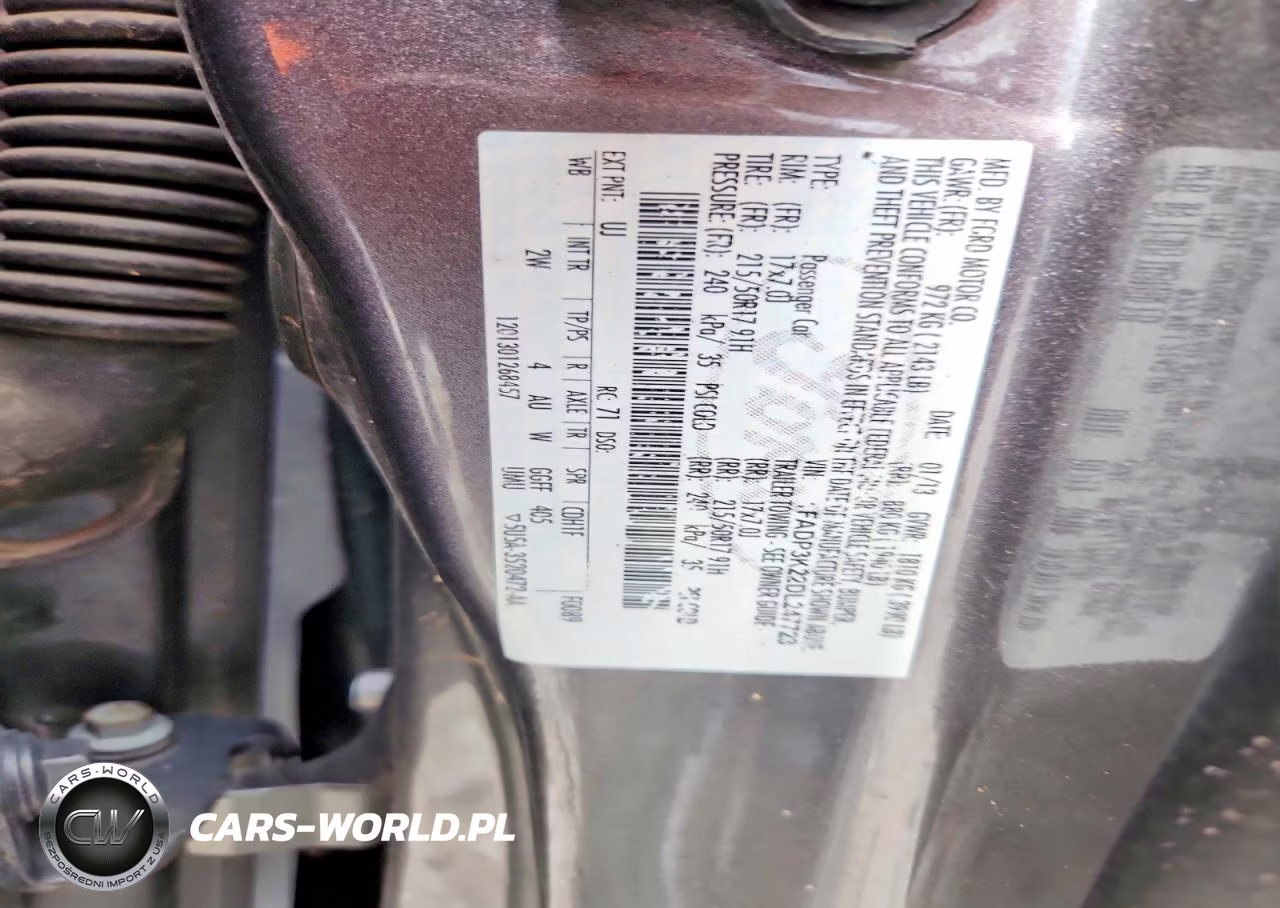 2013 Ford Focus 4D Se VIN:1FADP3K22DL247723 - 12